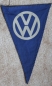 Preview: Volkswagen Flag-Garland with Logo 1955 curtain (9296)